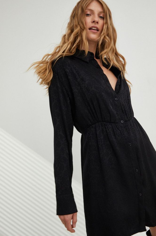 Сукня Answear Lab колір чорний mini розкльошена (2615038)