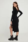Сукня Answear Lab колір чорний midi облягаюча (2682583)