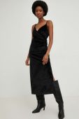 Сукня Answear Lab колір чорний midi облягаюча (2818667)