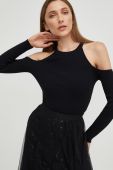 Светр Answear Lab жіночий колір чорний легкий (2602056)