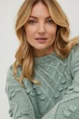 Светр з вовною Answear Lab жіночий колір бірюзовий теплий