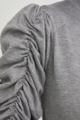 Светр Answear Lab жіночий колір сірий легкий півгольф (2798916)