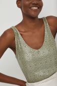 Топ Answear Lab жіночий колір зелений (2463975)