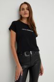 Бавовняна футболка Answear Lab колір чорний (2674481)