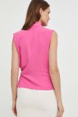 Блузка Answear Lab жіноча колір рожевий однотонна (3373956)