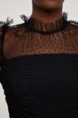 Блузка Answear Lab X Лімітована колекція NO SHAME жіноча колір чорний візерунок