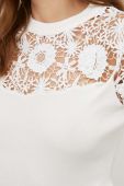 Блузка Answear Lab жіноча колір білий з аплікацією (3494155)