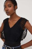 Боді Answear Lab колір чорний однотонна (3317563)
