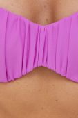 Купальний бюстгальтер Answear Lab колір фіолетовий ущільнена чашечка (3363925)