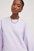 Бавовняна кофта Answear Lab жіноча колір фіолетовий однотонна