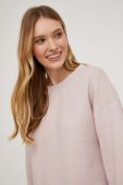 Бавовняна кофта Answear Lab жіноча колір рожевий однотонна (3551795)