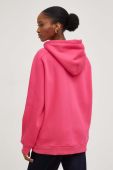 Кофта Answear Lab жіноча колір рожевий з капюшоном з аплікацією (3569033)