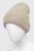 Шапка Answear Lab колір зелений з товстого трикотажу