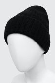 Шапка з вовною Answear Lab колір чорний з товстого трикотажу (3543240)