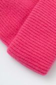 Вовняна шапка Answear Lab колір рожевий з товстого трикотажу вовна (3622818)