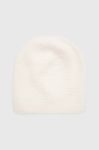 Вовняна шапка Answear Lab колір білий вовна Вовняна шапка Answear Lab колір білий вовна