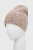 Вовняна шапка Answear Lab колір бежевий вовна Вовняна шапка Answear Lab колір бежевий вовна