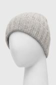 Вовняна шапка Answear Lab колір сірий з товстого трикотажу вовна (3655881)