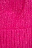 Вовняна шапка Answear Lab колір рожевий з товстого трикотажу вовна (3655888)