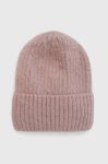 Вовняна шапка Answear Lab колір бежевий з товстого трикотажу вовна (3655884) Вовняна шапка Answear Lab колір бежевий з товстого трикотажу вовна (3655884)
