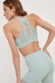 Спортивний бюстгальтер Answear Lab колір бірюзовий однотонний