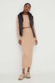 Комплект - светр і спідниця Answear Lab колір бежевий (3452195)