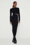 Комплект - светр і спідниця Answear Lab колір чорний (3452196)