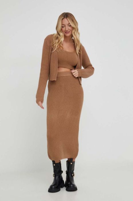 Комплект Answear Lab жіночий колір коричневий (3583509)