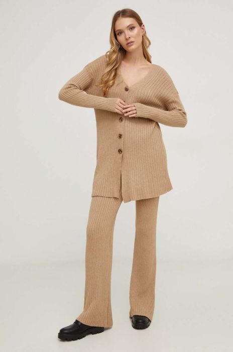 Комплект Answear Lab жіночий колір коричневий (3648774)