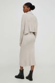 Сукня і светр Answear Lab колір бежевий mini пряма (3648790)