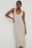 Сукня і светр Answear Lab колір бежевий mini пряма (3648790)