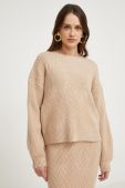 Комплект - светр і спідниця Answear Lab колір бежевий (3685154)