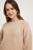 Комплект - светр і спідниця Answear Lab колір бежевий (3685154)