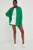 Сорочка Answear Lab жіноча колір зелений relaxed класичний комір (3314358)