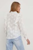 Бавовняна сорочка Answear Lab жіноча колір білий regular зі стійкою (3300925)