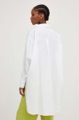 Бавовняна сорочка Answear Lab жіноча колір білий relaxed класичний комір (3336425)