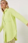 Бавовняна сорочка Answear Lab жіноча колір зелений relaxed класичний комір (3360989)
