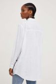 Бавовняна сорочка Answear Lab жіноча колір білий relaxed класичний комір (3331149)