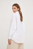 Бавовняна сорочка Answear Lab жіноча колір білий relaxed класичний комір (3395728)