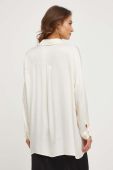 Сорочка Answear Lab жіноча колір бежевий relaxed класичний комір (3352376)