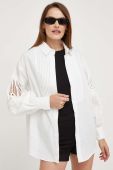 Бавовняна сорочка Answear Lab жіноча колір білий relaxed класичний комір (3375769)