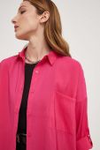 Сорочка Answear Lab жіноча колір рожевий relaxed класичний комір (3395749)