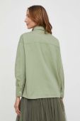 Бавовняна сорочка Answear Lab жіноча колір зелений relaxed класичний комір (3412376)
