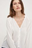 Бавовняна сорочка Answear Lab жіноча колір білий regular