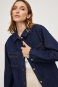 Джинсова сорочка Answear Lab жіноча колір синій relaxed класичний комір