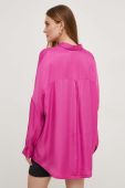 Сорочка Answear Lab X Лімітована колекція NO SHAME жіноча колір рожевий relaxed класичний комір (3535133)