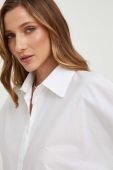 Бавовняна сорочка Answear Lab X Лімітована колекція NO SHAME жіноча колір білий relaxed класичний комір (3539177)