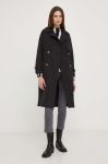 Тренч Answear Lab жіночий колір чорний перехідний двобортний (3422580) Тренч Answear Lab жіночий колір чорний перехідний двобортний (3422580)