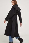 Тренч Answear Lab жіночий колір чорний перехідний (3398735)