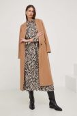 Пальто Answear Lab жіночий колір коричневий перехідний (3435427)
